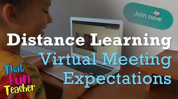 Distance Learning Virtual Meeting Expectations