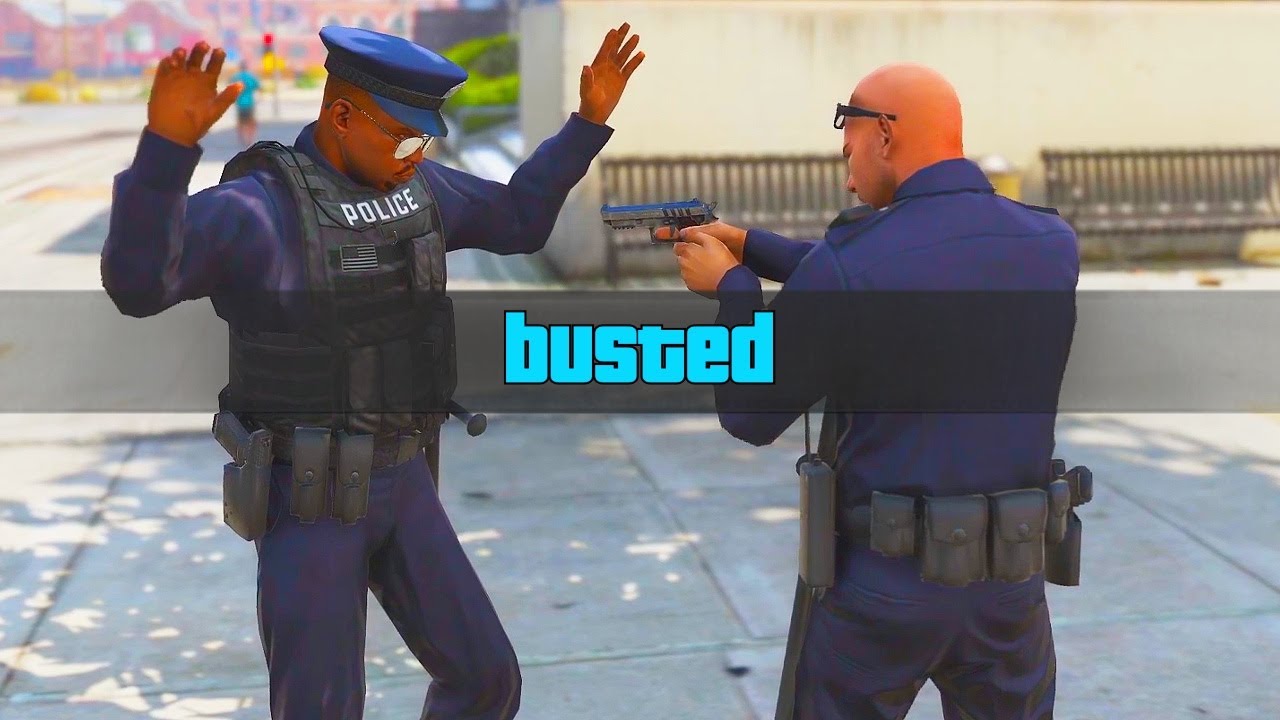 Dumb Ways To Get Busted #1 (GTA 5)