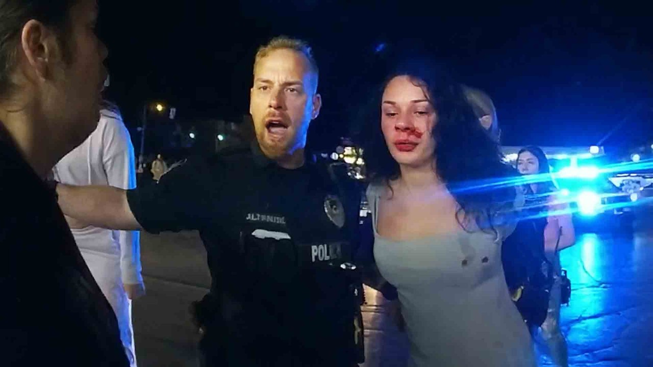 Injured Woman Attacked by 6 Drunk Men