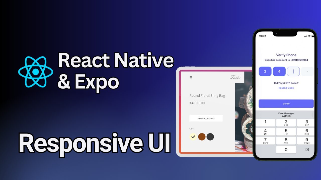 Create Responsive UI in React Native Expo - Master Responsive Design ...