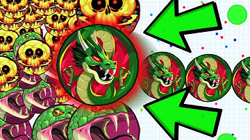 **BIGGEST** AUTO DOUBLE SPLIT IN AGAR.IO EVER!!! AGARIO POPSPLIT DOUBLESPLIT TRICKSPLIT!