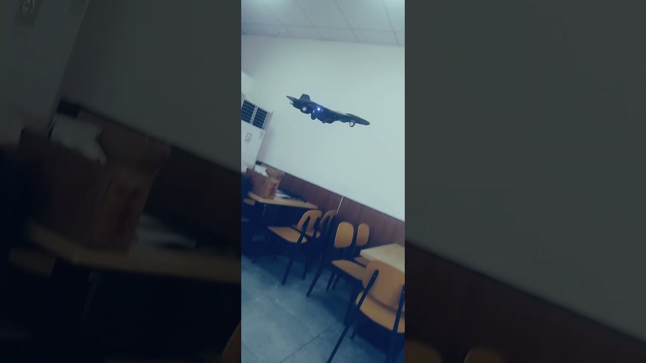 Fighter Plane Toy – Lights, Sound 360° Rotation