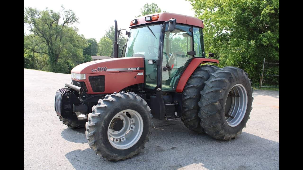 1998 Case CX100 Online at Tays Realty & Auction, LLC YouTube