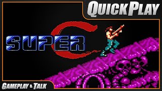 Super C (NES) | Gameplay and Talk Quick Play #48 - Rifle-Only Hard Mode! screenshot 4