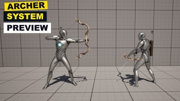 Unreal Engine 5 - Combat System - Archery Preview
