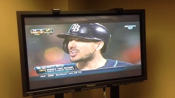 Matt Joyce bases loaded double Tampa Bay Rays
