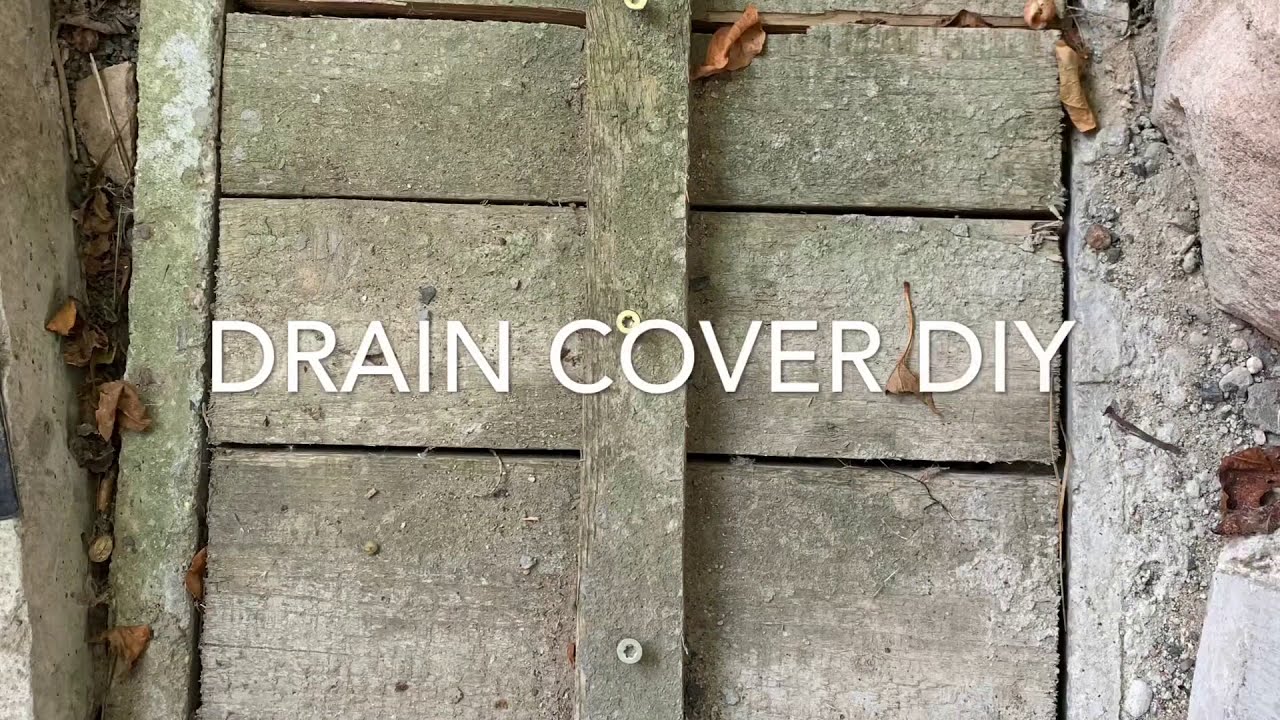 DIY drain cover YouTube