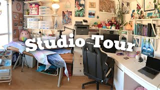 STUDIO TOUR 2022 ✨ My Art Studio and Sewing Setup