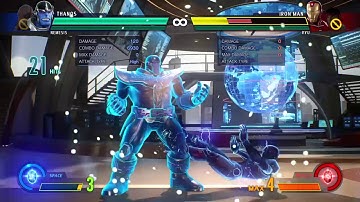 MARVEL VS. CAPCOM: INFINITE Thanos Space Stone loop?????