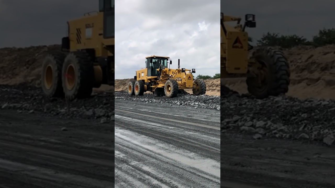 Matadors Motorgrander Clearing base road on site