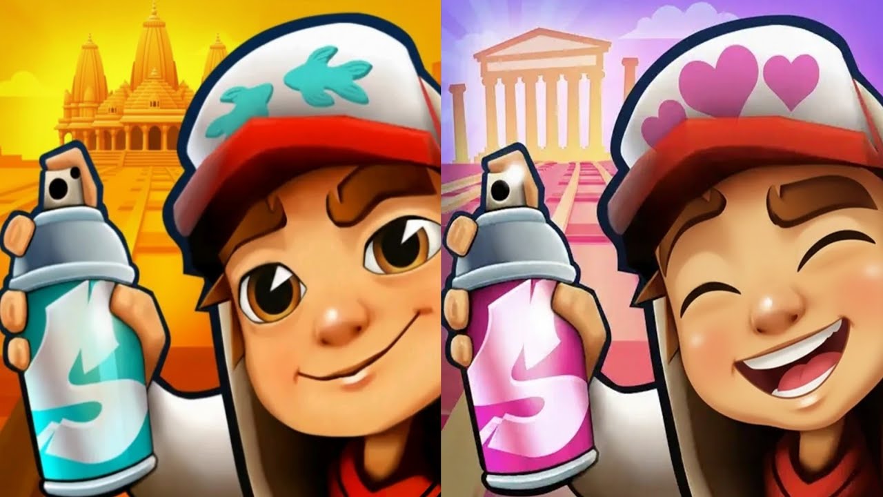 Subway Surfers : Greece Love Odyssey 💕 2024 🆚 Mumbai Holi 🫟 2025 Map Review 