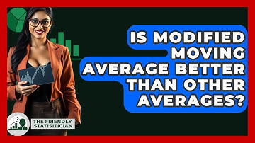Is Modified Moving Average Better Than Other Averages? - The Friendly Statistician