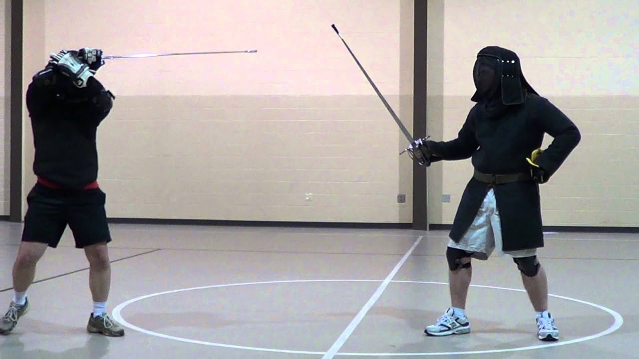 Steel Longsword vs Steel Broadsword Martial Exchange  Eric Wiggins vs James Mungall Cateran Gallogla
