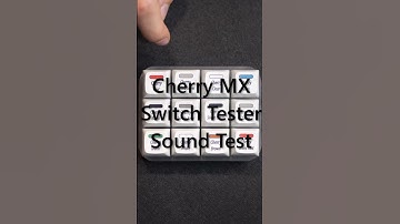 Cherry MX Switch Tester Sound Test #shorts