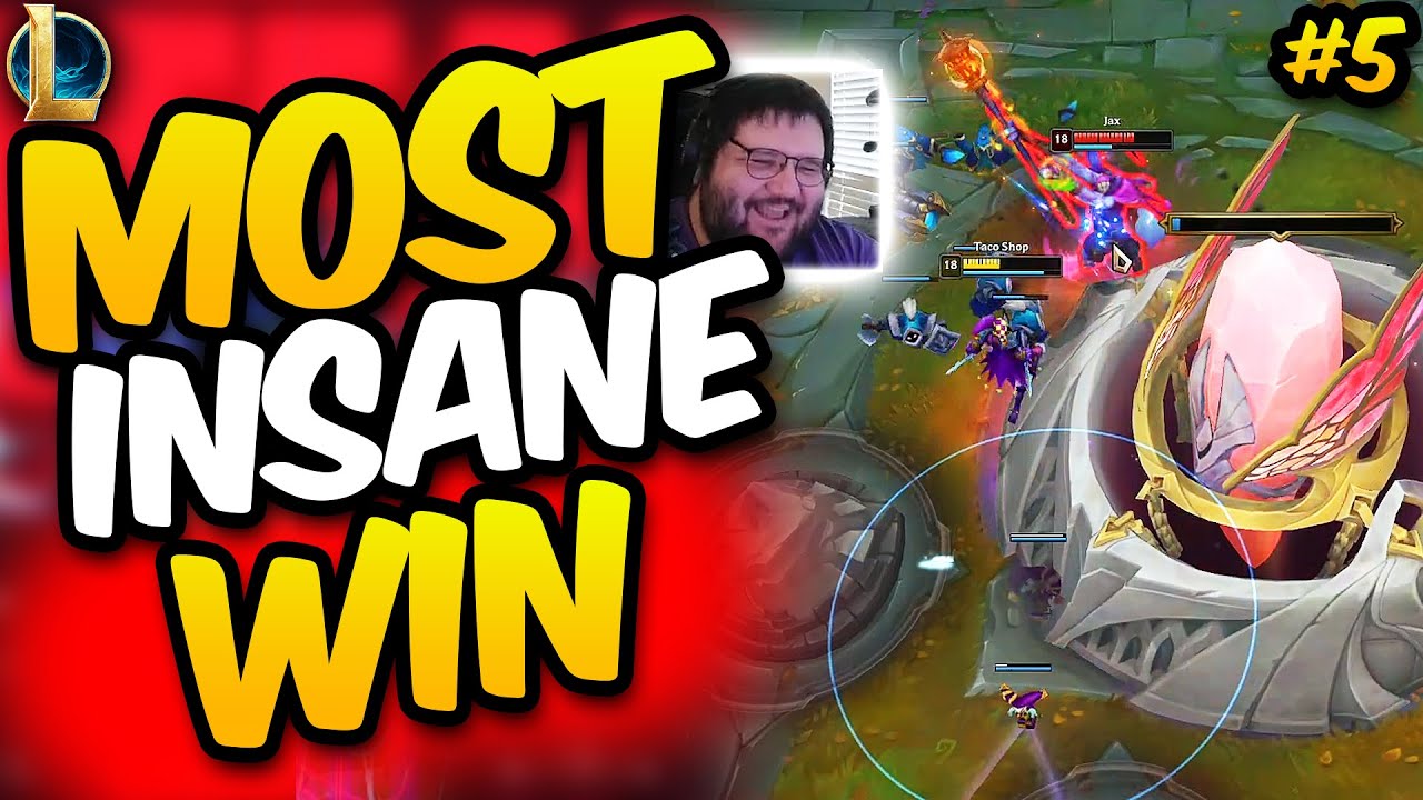 Самая удачная победа в истории League of Legends! - Смешные моменты из League of Legends #5