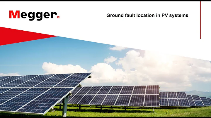Ground Fault Location in PV Systems