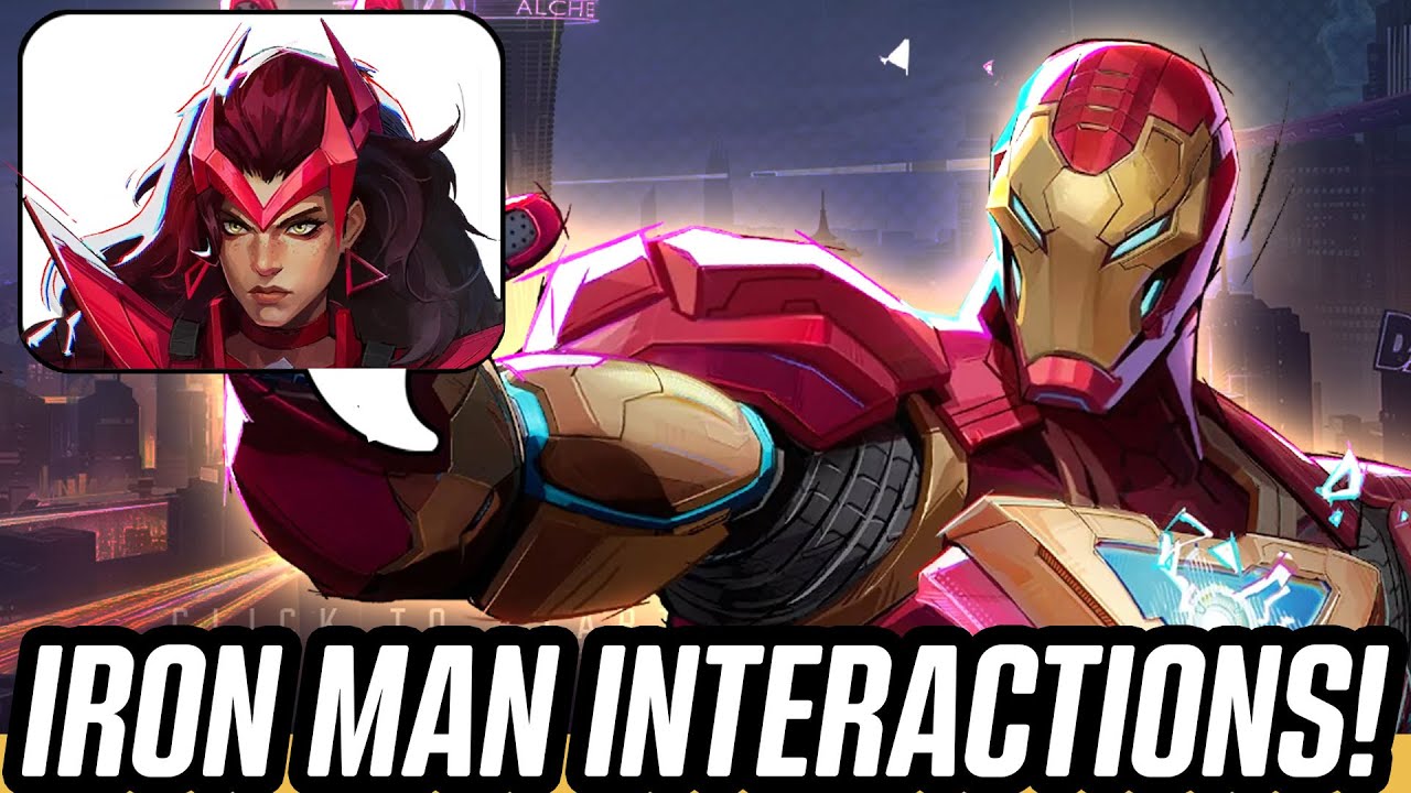 Iron Man Interactions, Lore and Voice Lines! - Marvel Rivals (Hammeh