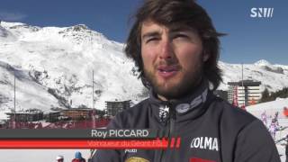 Les Ménuires Le Skieur Des Saisies Roy Piccard Domine Le Géant Fis Ce Samedi