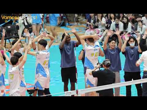 TPVL》台鋼天鷹直落3橫掃雲豹 奪職排元年總冠軍