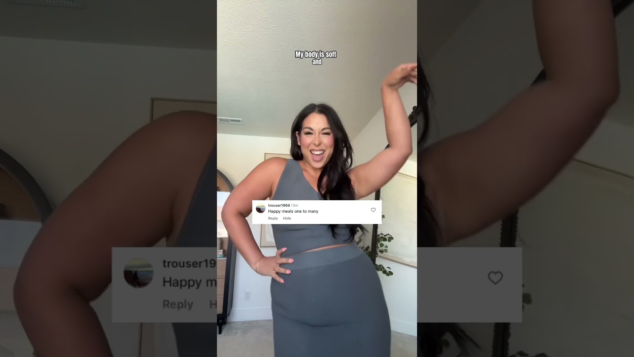 A soft belly is greater than a small mind! Movement should be celebrated at all shapes and sizes