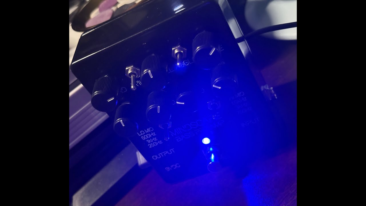 MINDSCAPE BASS PREAMP Owner's Manual｜よしだけい