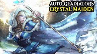 Where is my Counters? - Crystal Maiden Auto Gladiators Dota 2 Arcade!