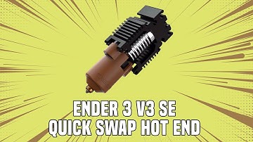 Ender 3 V3 SE Quick Swap Hotend Upgrade
