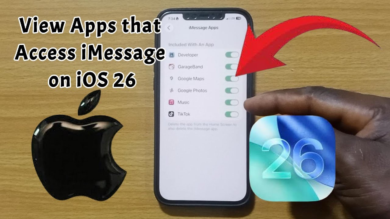 How to View Apps that Access iMessage on iOS 26 #ios26 - YouTube