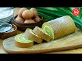 Pandan Swiss Roll with buttercream - 班兰瑞士卷