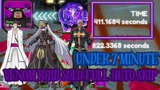 Fastest Way Solo Venom Raid Roblox All Star Tower Defense