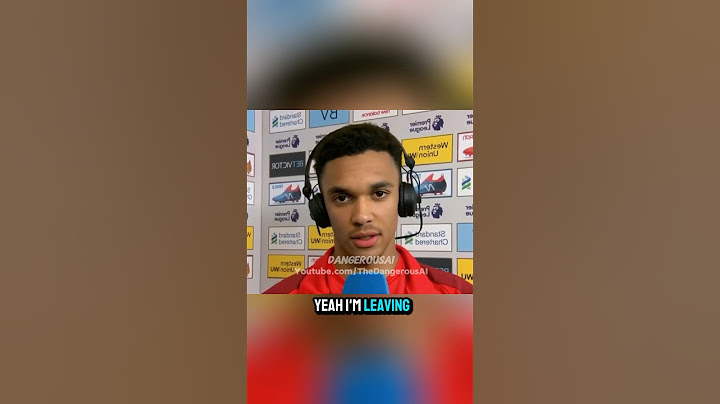 “I’m leaving this club” - Trent Alexander-Arnold post match interview - Liverpool 4-0 Accrington