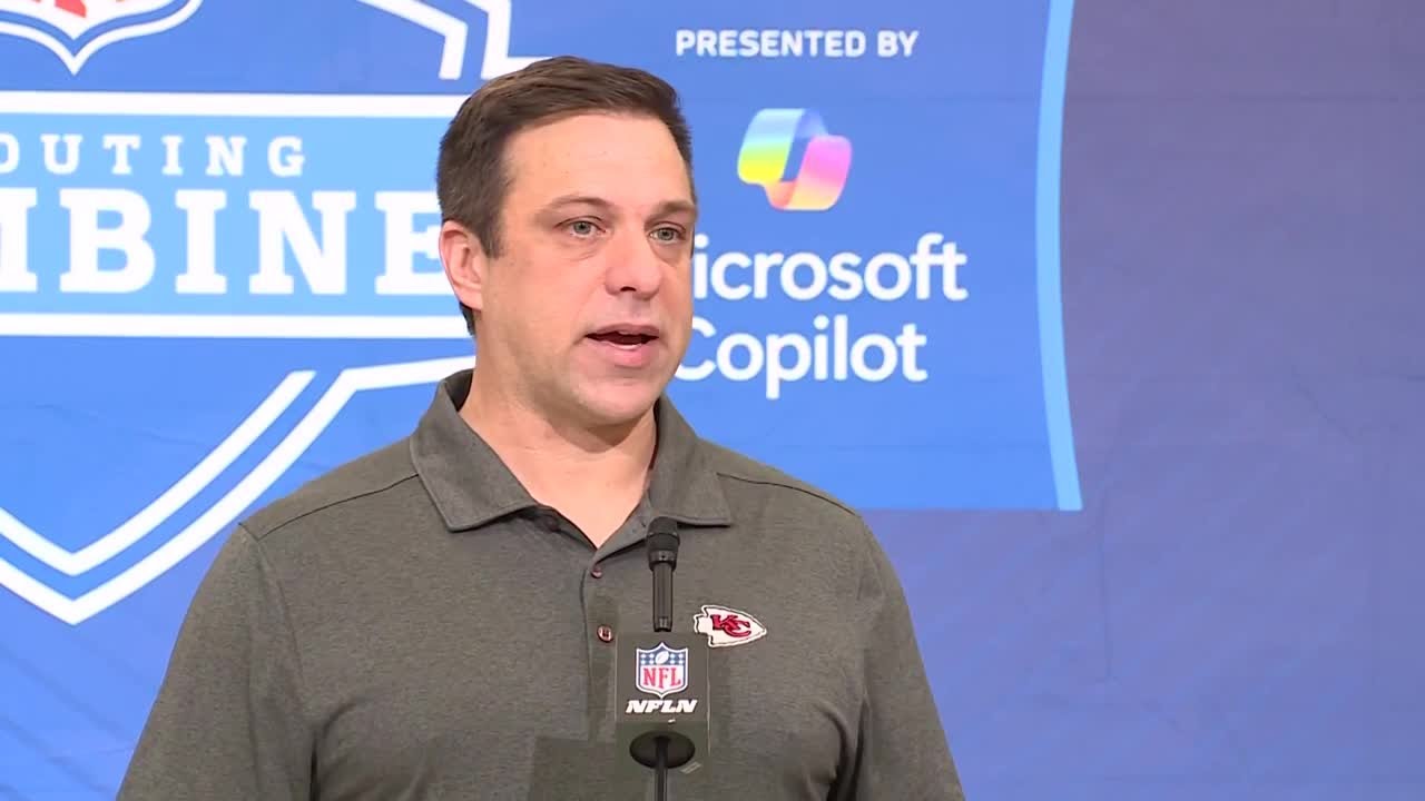 NFL Combine | Chiefs GM discusses plans as team prepares for 2026 NFL Draft