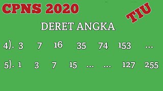 Cara cepat mengerjakan soal tiu deret ...