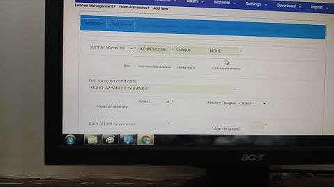 How to fill MSCIT Admission form of own