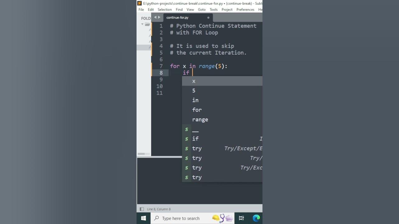 How THIS One Word Changes Python For Loops Forever: Continue Uncovered ...