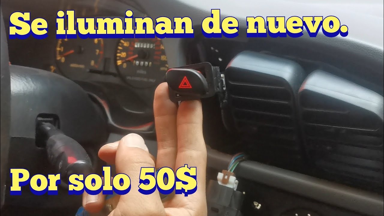 CAMBIO A LUZ LED EN BOTONERAS | Mitsubishi Eclipse 2G
