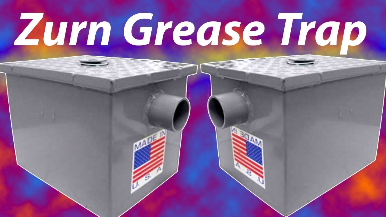 Zurn GT2700 Grease Trap - YouTube