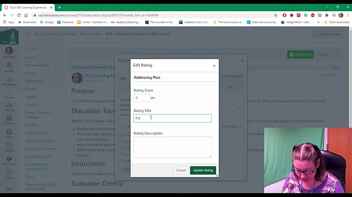 Enhance Grading in Canvas Discussions with Rubrics!