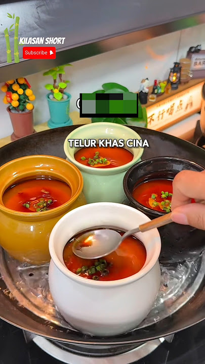 Puding Telur Ala Cina, Cuma Butuh 10 Menit! #telur #pudingtelur #vidioshort