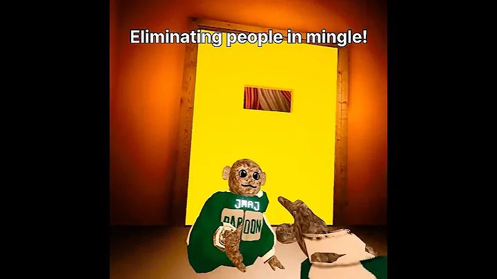 Squid game mingle in scary baboon! #scarybaboon #vr #oculus #gorillatagquest #gorillatag