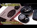 Sony XS XB6941 4-Way Extra Bass Coaxial speakers for cars review and sound test