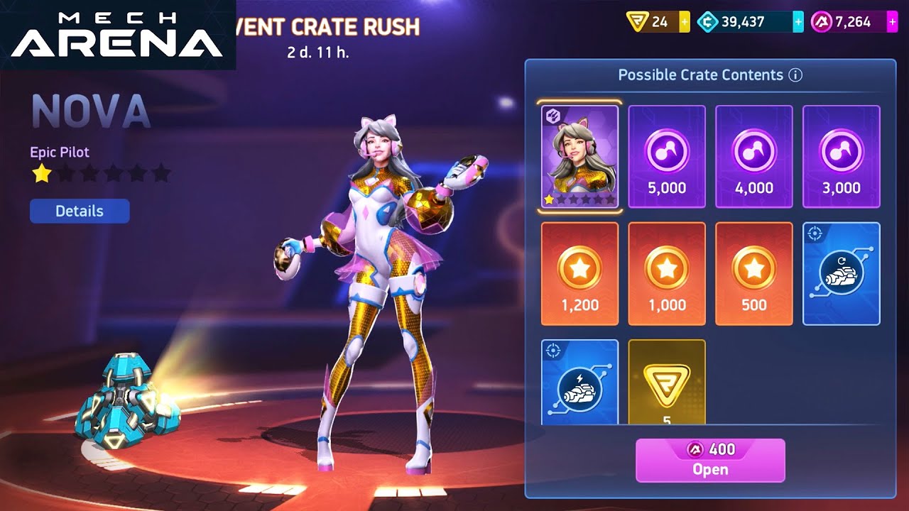 Spending ACoins Until I Get NOVA, Fight To Death Mech Arena YouTube