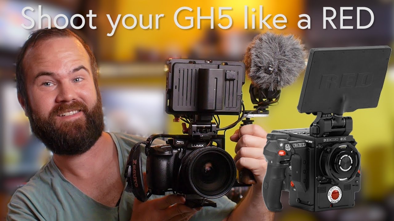Ultimate Handheld Panasonic GH5 Rig - Shoot Like a RED - YouTube