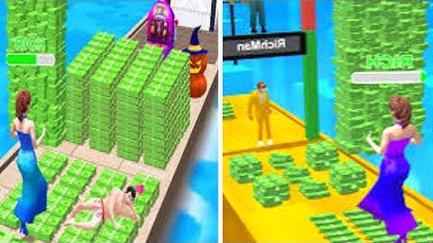 Money Run 3D Game All Level Gameplay Android & ios