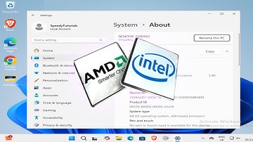 How To Check Laptop & PC CPU Generation In Windows Check Intel & AMD Processor Generation