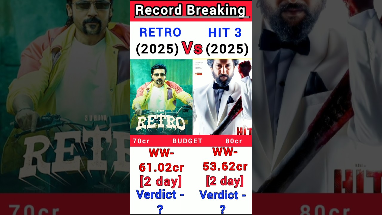 Retro Vs Hit 3 Box Office Collection | Retro 2nd day collection 