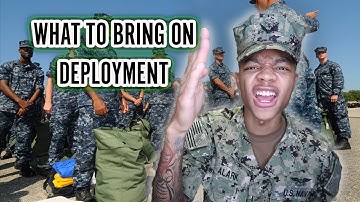 WHAT TO BRING ON DEPLOYMENT | *MUST SEE* 2020