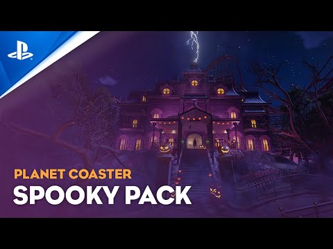 Planet Coaster: Console Edition - Spooky Pack DLC Launch Trailer | PS5, PS4