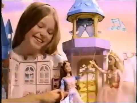 2004 Barbie The Princess and the Pauper Royal Musical Palace Commercial