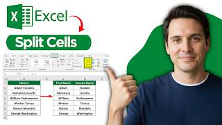 How to Split Cells in Excel | Split Cells or Split Data (2026 Full Guide)